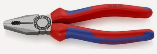 Изображение товара Пассатижи Knipex 0302180, черненые, черного цвета 180 mm