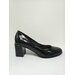 Туфли женские лодочки черные Respect VS75-122604,лак/кожа,39 размер