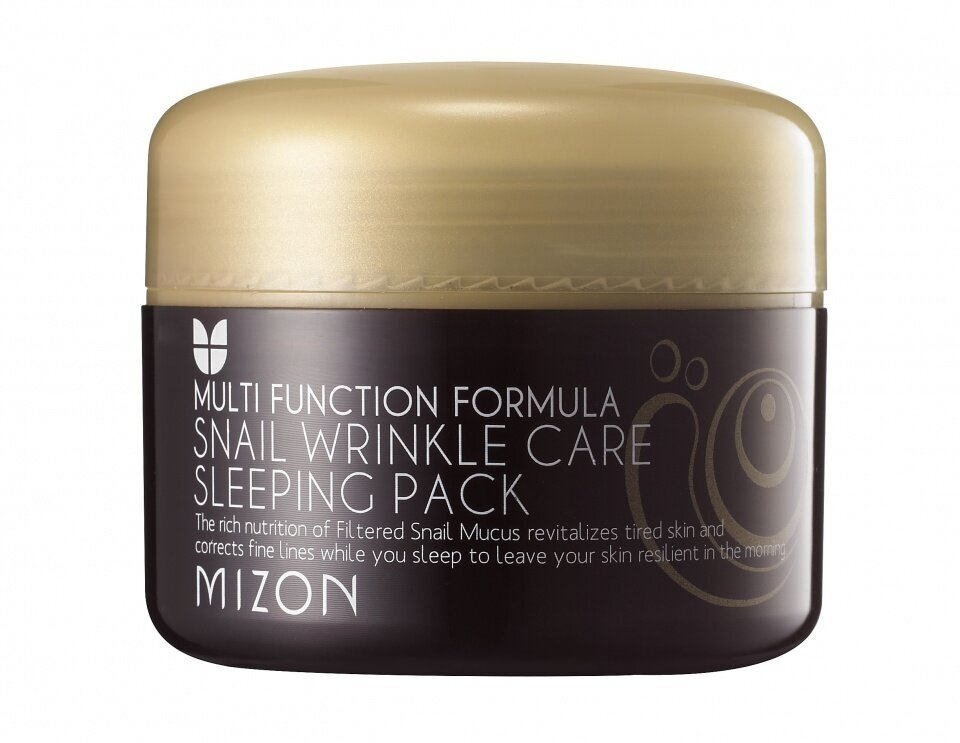 Mizon Snail Wrinkle Care Sleeping Pack Ночная маска c муцином улитки 80мл