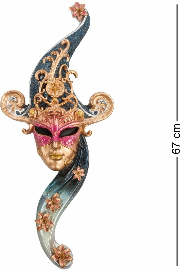 Венецианская маска "Лотос" WS-353 Veronese 902949