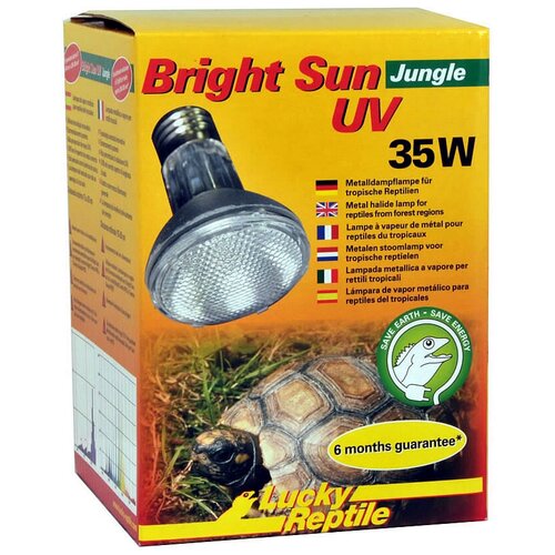 фото Лампа лампа металлогалогенная lucky reptile bright sun uv jungle (bsj-35), 35 вт