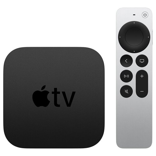 фото Тв-приставка apple tv 4k, 64 гб (2-го поколения), черный