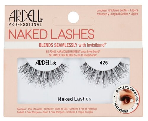 Ardell Накладные ресницы Naked Lashes 425, черный, 2 шт.