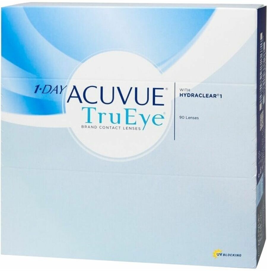 Контактная линза: 1-Day Acuvue TruEye (1уп=90шт) R:=8.5 D:=-11,50