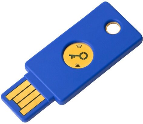 Аппаратный ключ Yubikey Security Key NFC USB-A