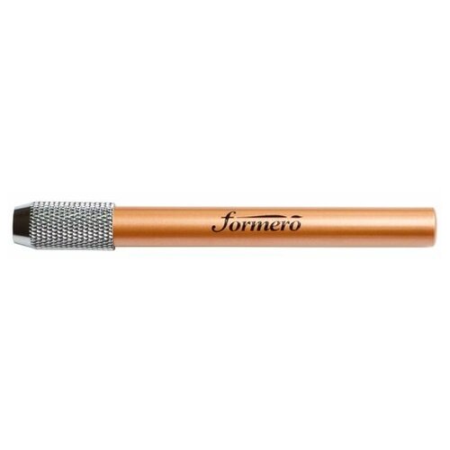 Держатель-удлинитель для карандаша металлический FORMERO, цвет медный, d зажима - 7 мм держатель удлинитель для карандаша formero двухсторонний ручка пластиковая зеленая