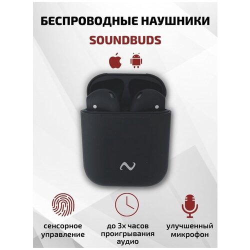 Беспроводные наушники SoundBuds PRO 5 Чёрные Водонепроницаемые беспроводные наушники 76600₽