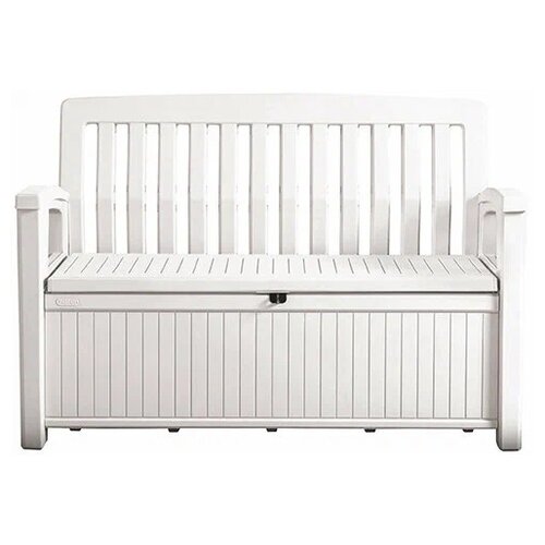 Скамейка  KETER Patio Bench, белый, 138.6 х 63.5 х 88 см