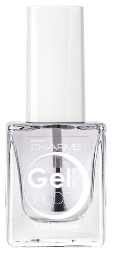 CHARME Лак для ногтей 10 мл "Gel Nude" 100 Прозрачный