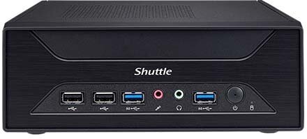 Платформа Shuttle DH410 LGA1200, H410, 2*SODIMM DDR4, 2.5" HDD/SSD, M.2, 5.1CH, 2*Glan, card reader, 4*USB 3.2, HDMI, DP, 2*COM, audio, noOS - фото №4