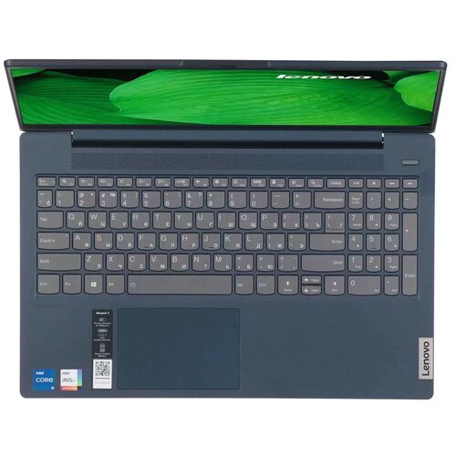 156 Ноутбук Lenovo IdeaPad 5 15ITL05 1920x1080 Intel Core i5 1135G7 24 ГГц RAM 8 ГБ SSD 256 ГБ Intel Iris Xe Graphics ОС Windows 11 Home 82FG0165US синяя бездна 4095000₽