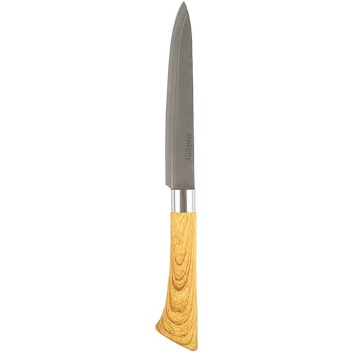Нож с пластиковой рукояткой под дерево FORESTA универсальный 12,6 см