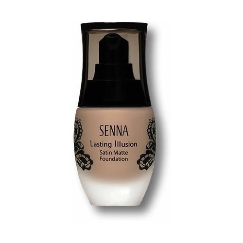 SENNA Lasting Illusion Satin Matte Foundation Стойкое тональное средство Golden Beige тональное средство lottie london тональная основа стик all about that base