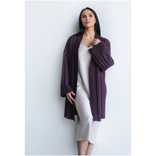 Кардиган RED CARDIGAN фиолетовый оверсайз