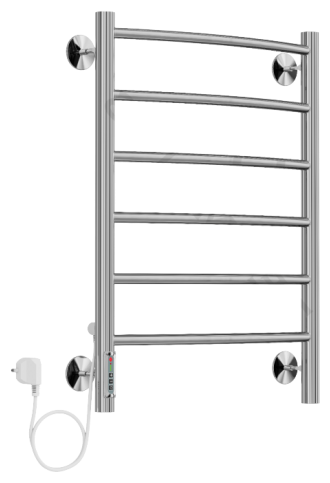 Классик (скрытая проводка слева) электрический полотенцесушитель TERMINUS (532 мм / 650 мм / 500 мм)