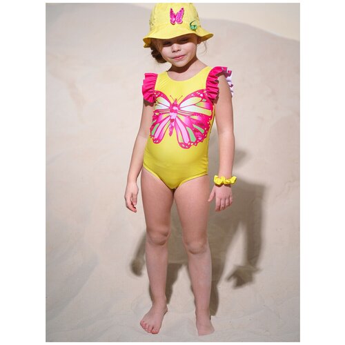 фото Купальник playtoday, размер 122, розовый