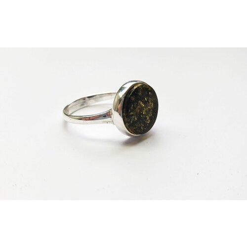 Кольцо, серебро, 925 проба, янтарь, размер 18.5 amberholl лёгкое серебряное кольцо с натуральным коньячным янтарём флоренция