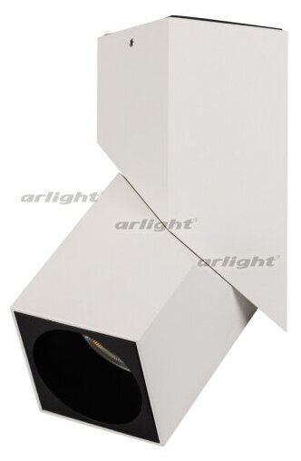 Светильник SP-TWIST-SURFACE-S60x60-12W Day4000 (WH-BK, 30 deg) (arlight, IP40 Металл, 3 года)