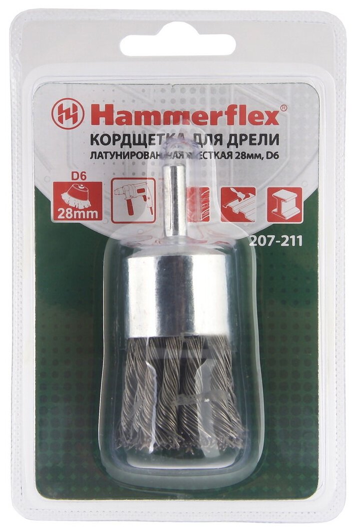 Кордщетка Hammer - фото №2