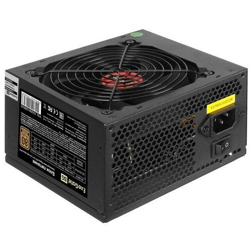 Exegate Блок питания 1200W ExeGate 80 PLUS® Bronze 1200PPH (ATX, APFC, КПД 89% (80 PLUS Bronze), 12cm fan, 20+4pin, 2x2x(4+4)pin, 6xPCI-E, 8xSATA, 4xI