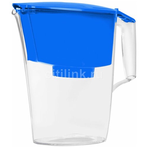 Фильтр-кувшин для очистки воды Аквафор Ультра, синий, 2.5л фильтр кувшин для воды аквафор ультра коралл
