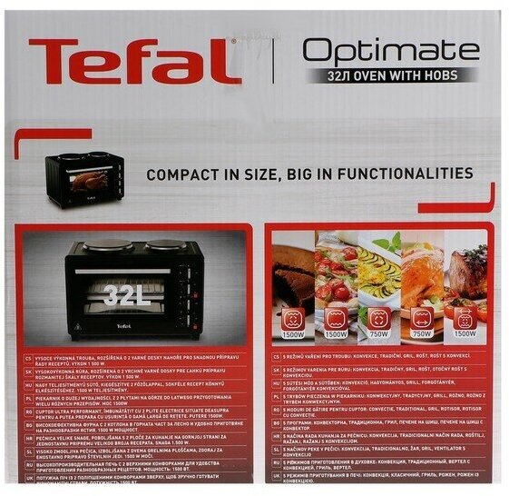 Мини-печь Tefal OF463830 - фотография № 10