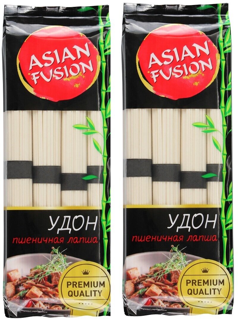 Лапша пшеничная Удон Asian Fusion, 300 гр. - набор 2 шт.