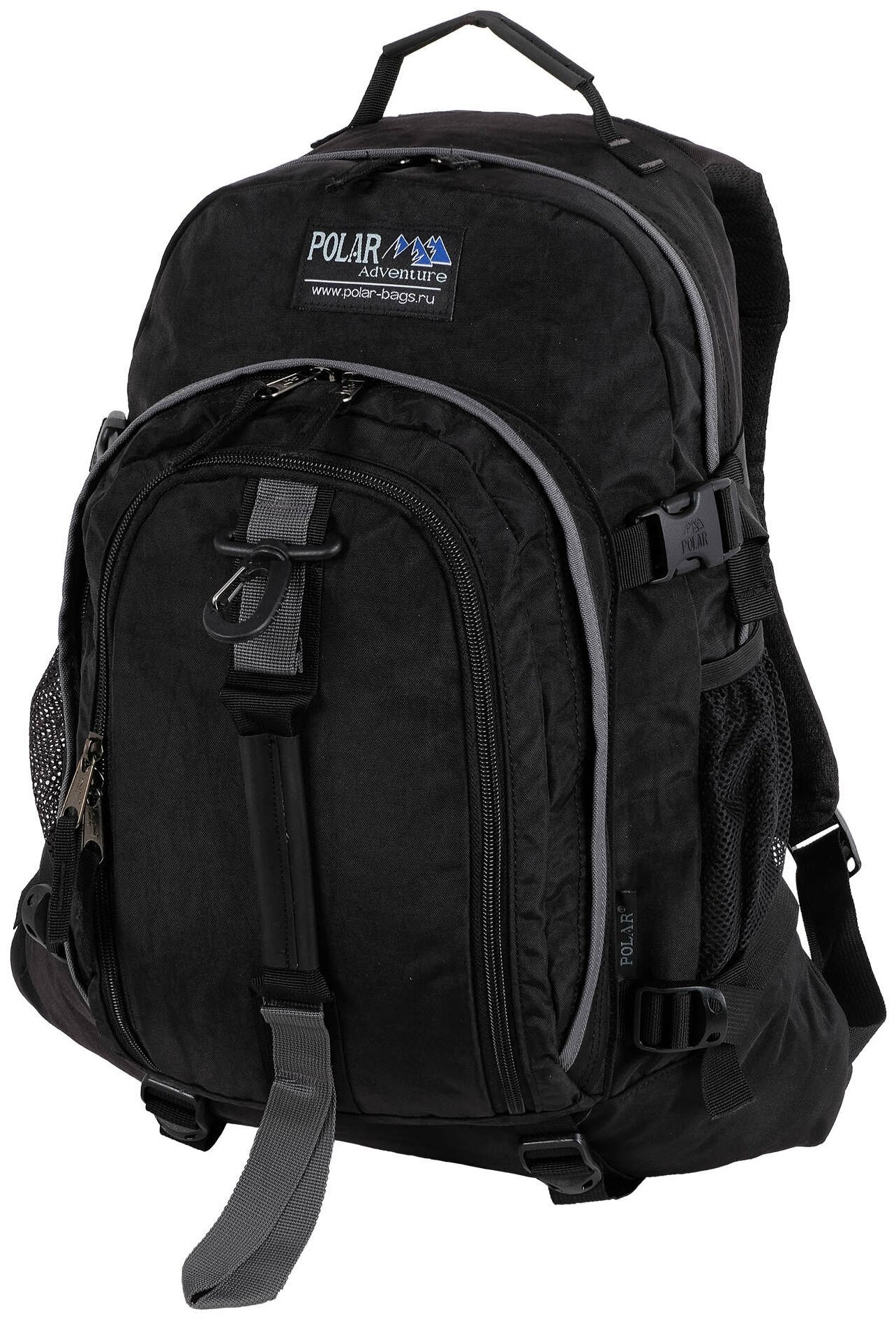 Рюкзак Polar Inc Polar Adventure молодежный П955Ж-05, черный