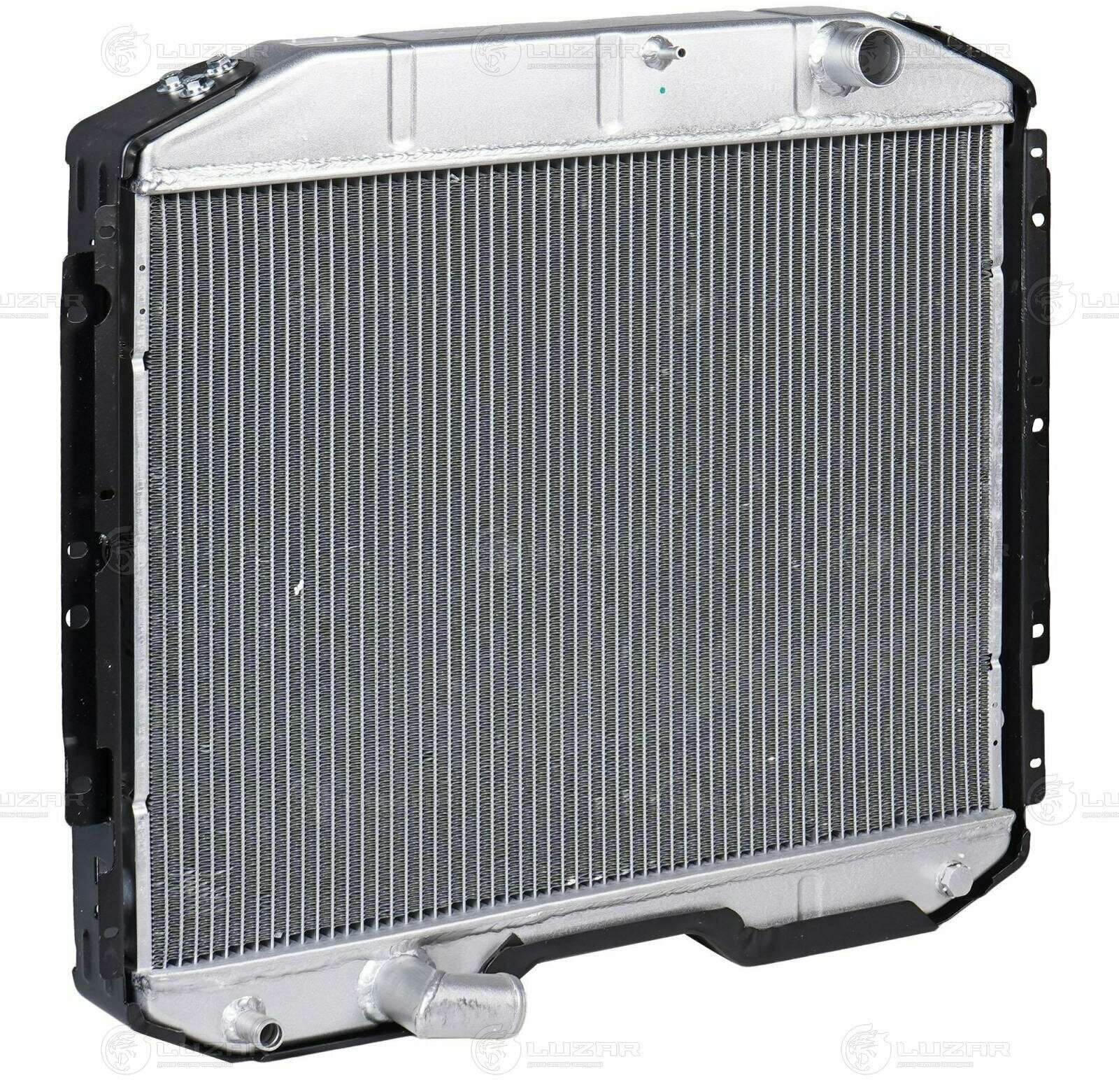 Радиатор охлаждения для автомобилей с двигателем 53442 E-4 (без горловины, алюм.) (LRc 0354) Luzar