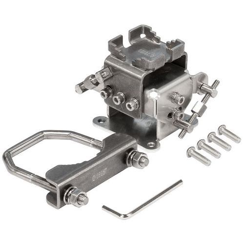 MikroTik solidMOUNT Precision alignment metallic mount for LHG series products mikrotik solidmount