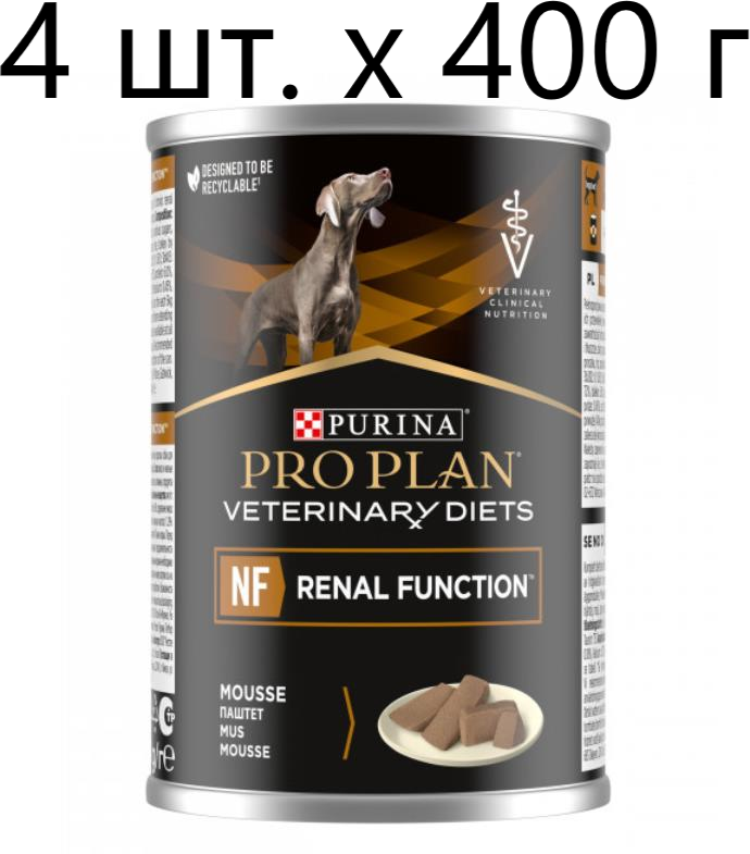     Purina Pro Plan Veterinary Diets NF RENAL FUNCTION,   , 4 .  400 