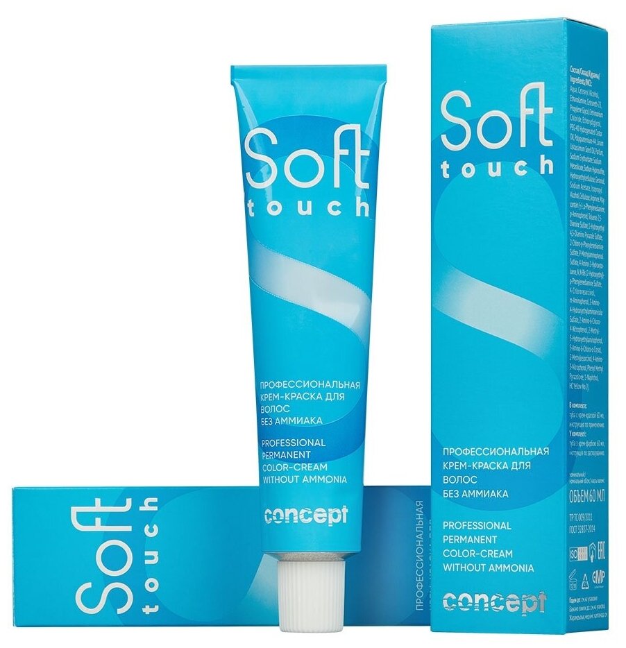 Concept Soft Touch безаммиачная крем-краска для волос 60 мл