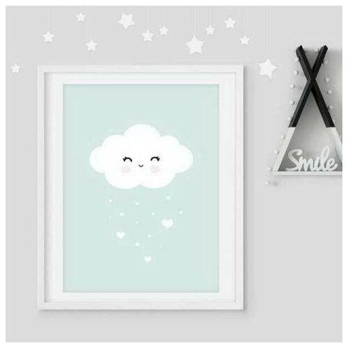 Интерьерный дизайнерский постер 