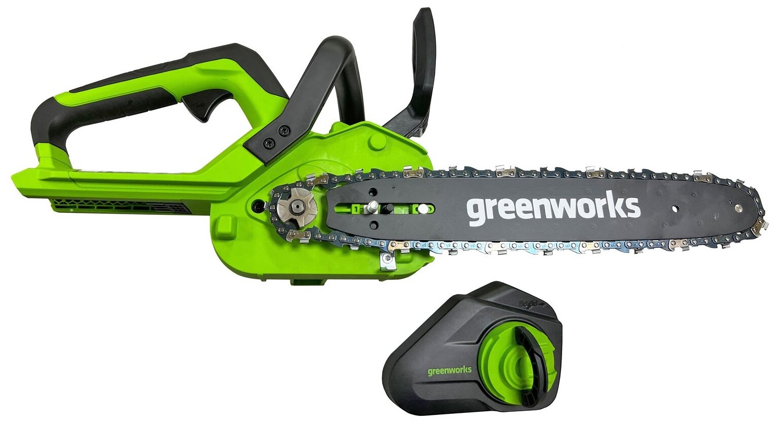 Пила цепная аккумуляторная GREENWORKS G40CS30II 40V, 30 см (без АКБ и ЗУ)