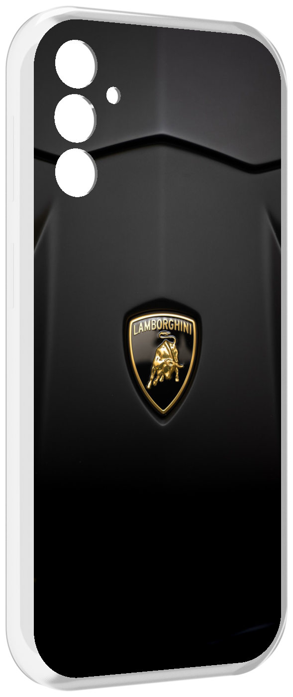 Чехол MyPads lamborghini ламба 3 для Samsung Galaxy M13 задняя-панель-накладка-бампер