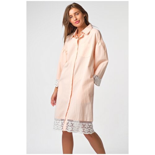 фото Платье fly. размер 44, персиковый