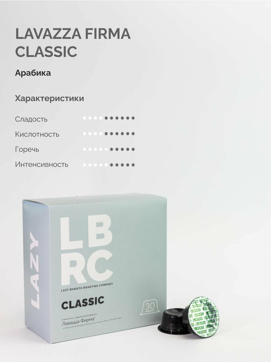 Кофе капсулы LAVAZZA FIRMA 100% натуральный молотый кофе Classic - фотография № 2