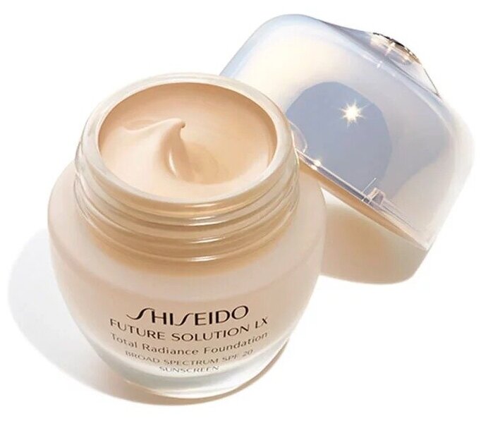 Shiseido Тональное средство Future Solution LX Total Radiance Foundation, SPF 20, 30 мл, оттенок: G3