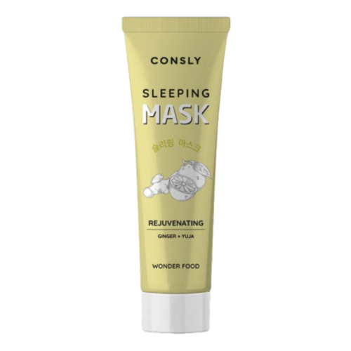 Consly Маска ночная с лифтинг-эффектом - wonder food ginger and yuja rejuvenating sleeping mask,50мл