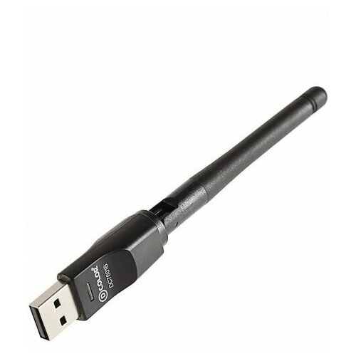 Беспроводной WI-FI USB Адаптер с антенной 7601 (Черный) wi fi usb адаптер cudy wu1300s черный