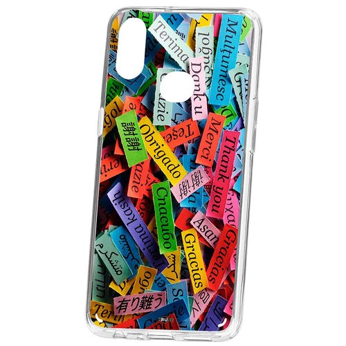 фото Чехол на samsung galaxy a10s kruche print thank you кruче