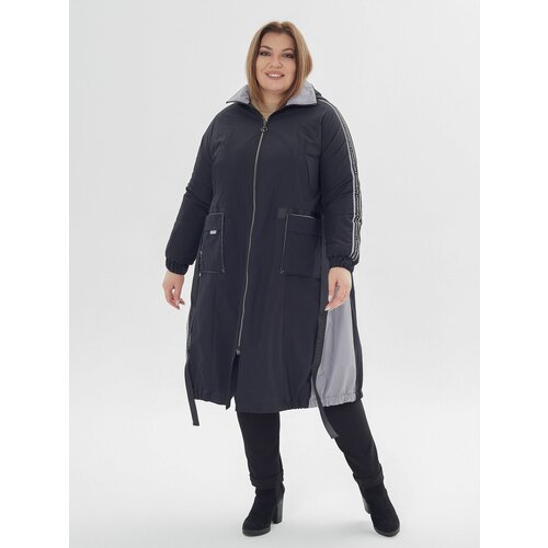 Пальто женское весеннее кармельстиль большие размеры стильное длинное пальто