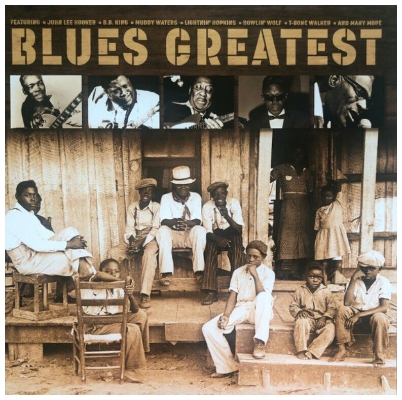 Blues Greatest Various Artists (LP) Bellevue Music