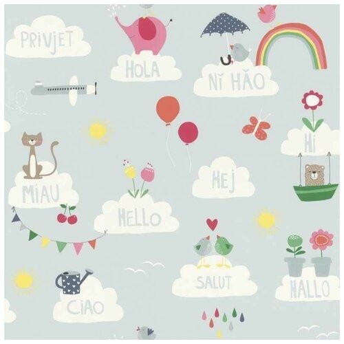 Бумажные обои Rasch Bambino XVIII 249439 1008₽