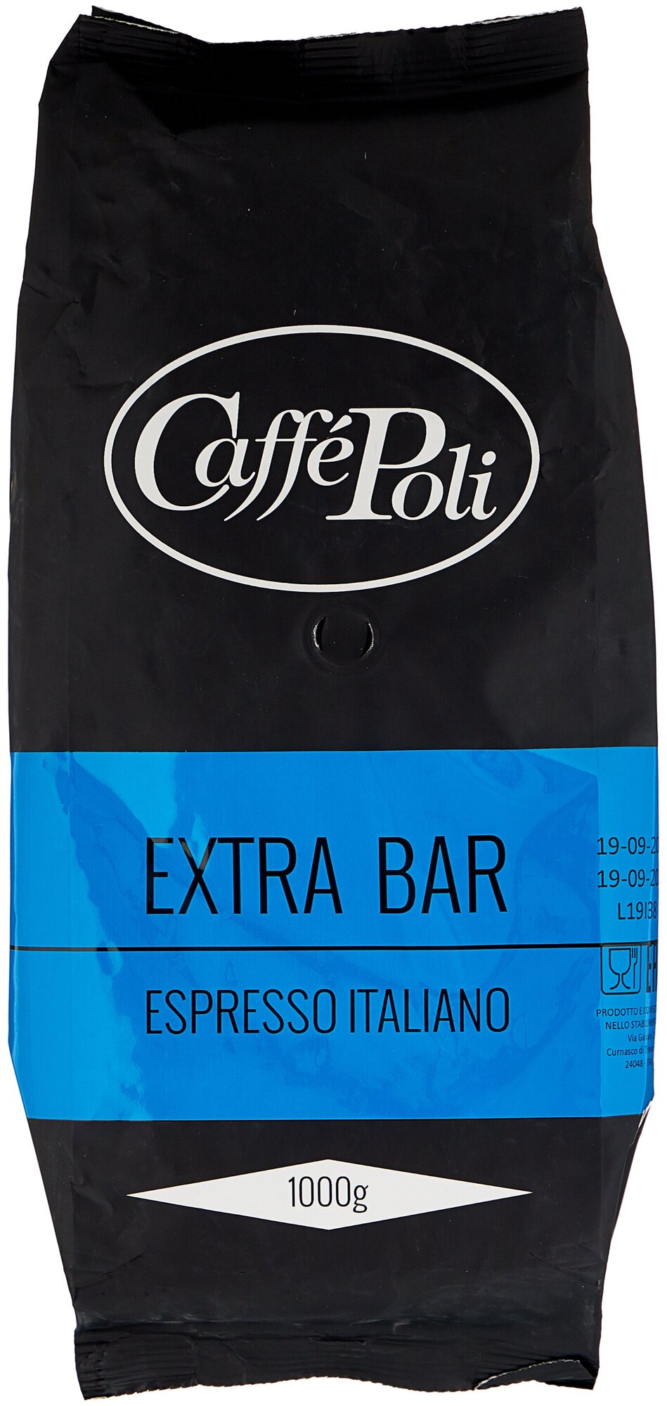 Кофе в зернах Caffe Poli Extrabar, 1 кг