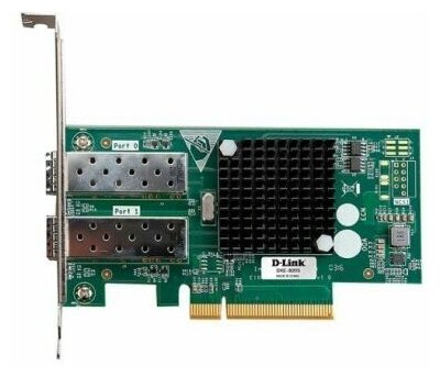 Сетевая карта D-Link DXE-820S PCI-Express Network Adapter, 2x10GBase-X SFP+