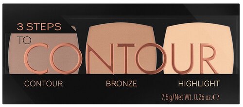 CATRICE Палетка для контуринга 3 Steps To Contour Palette, 010 Allrounder