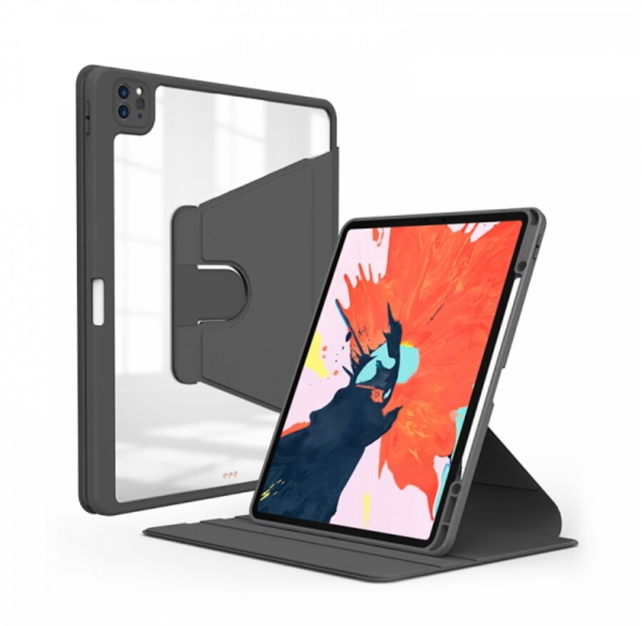 Чехол для планшета WiWU Waltz Rotative iPad Case для Apple iPad 10.2inch 2020 Black