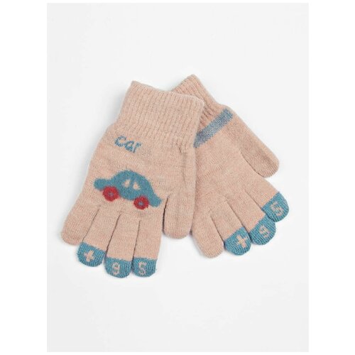 Перчатки Kim Lin зимние, размер 16, бежевый