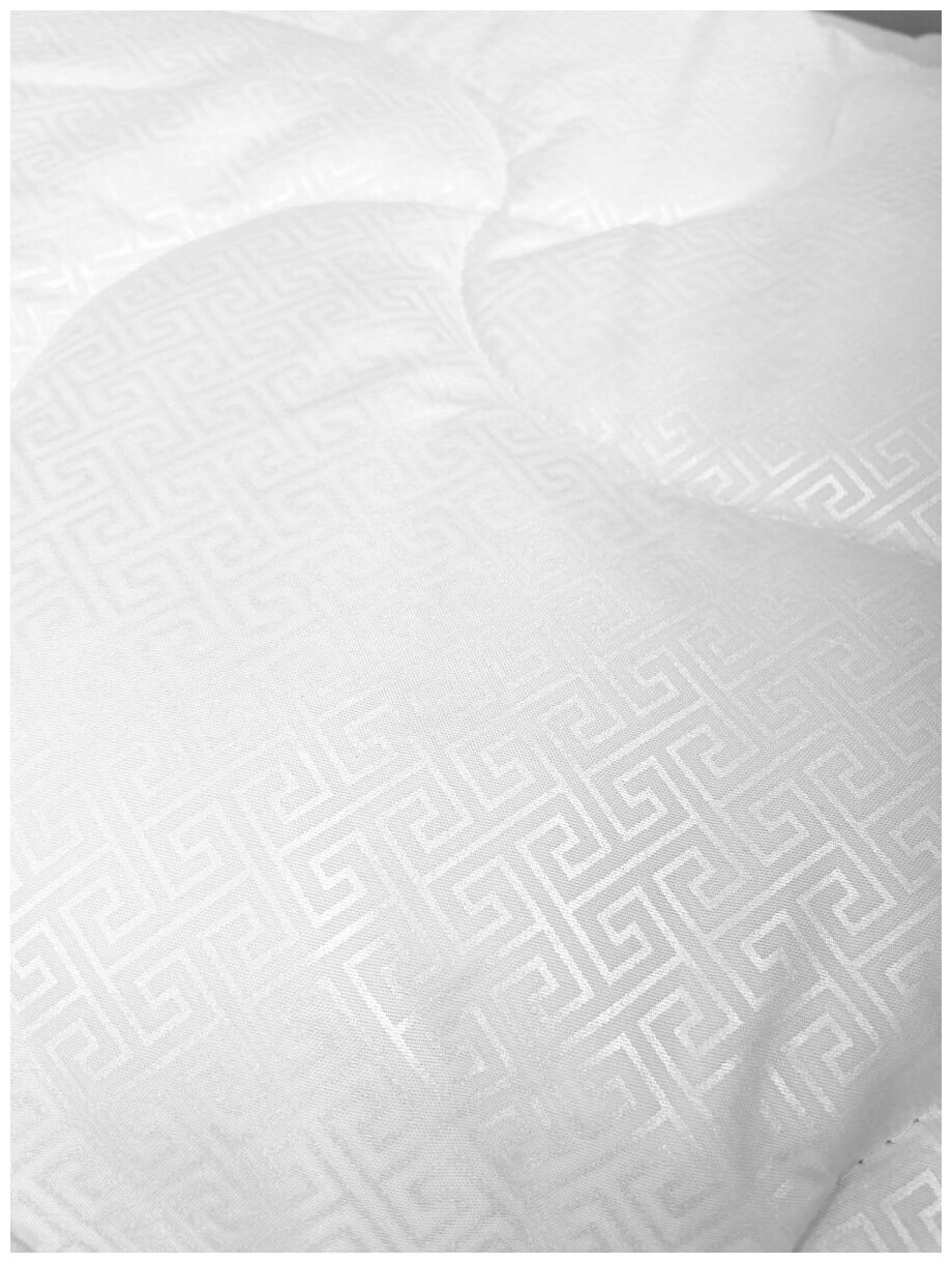 Одеяло 1.5 спальное Лебяжий пух теплое всесезонное лебяжье - фотография № 5